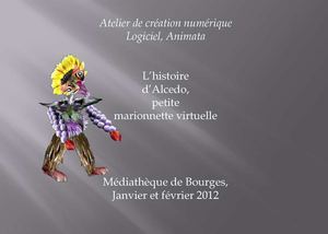 L'histoire d'Alcedo, petite marionnette virtuelle