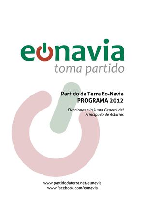 Programa Electoral del Partido da Terra Eo-Navia