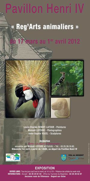 Affiches des 4 expositions majeures de la saison 2012 du Pavillon Henri IV
