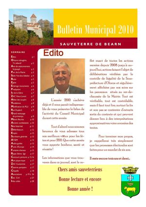 Bulletin municipal 2010