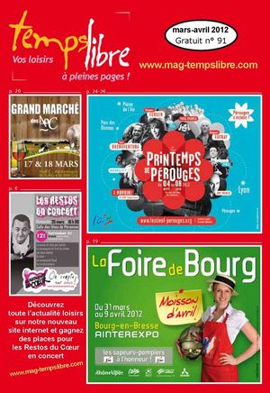 Magazine Temps libre Mars/Avril 2012