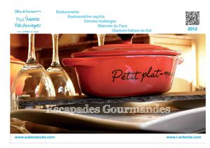 Restaurants 2012 - Pays Aubenas-Vals-Antraïgues