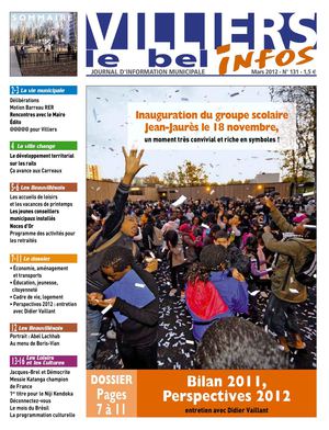 Villiers-le-Bel Infos n° 131 - Mars 2012