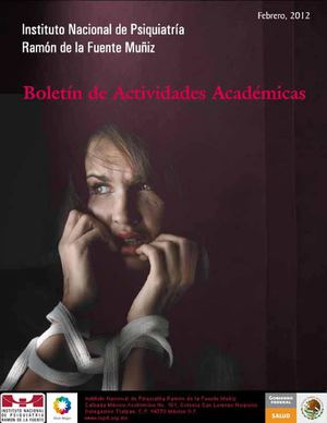 Boletín de las Actividades Académicas del INPRFM, 27 FEBRERO