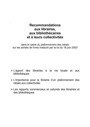 OUTIL-marchés publics et prix du livre