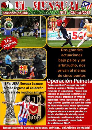 "El Mensual nº 5" de Forza Atléti Siempre