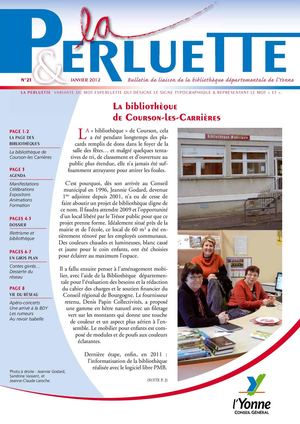 Perluette n°21 - Janvier 2012