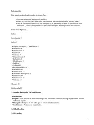 Geometría Analítica