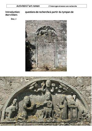 Activité 6 Créer un diaporama sur une église romane