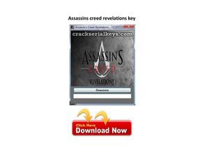 Assassin's Creed Revelations Keygen