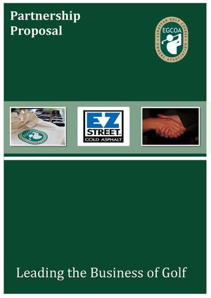 EZSTREET Partnership Proposal