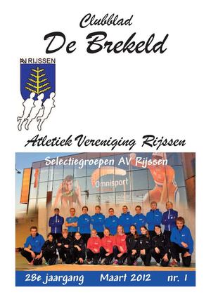 Clubblad AV Rijssen maart 2012
