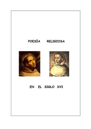 Poesía religiosa en el Renacimiento