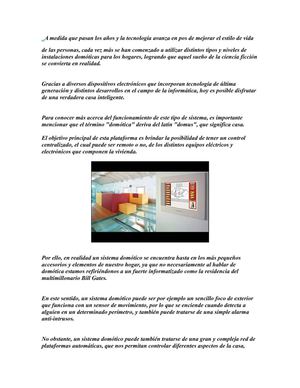 sistemas domóticos en casas inteligentes