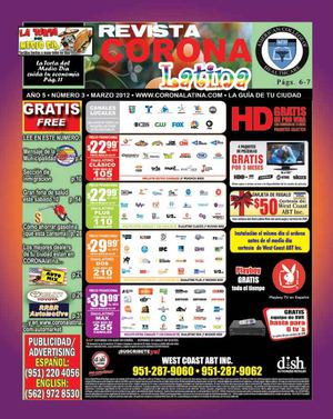 Revista Corona Latina - Marzo 2012
