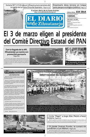 Edición Viernes 02 de Marzo de 2012
