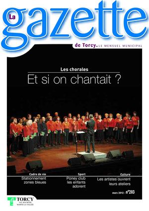Gazette n° 203 _ Mars 2012