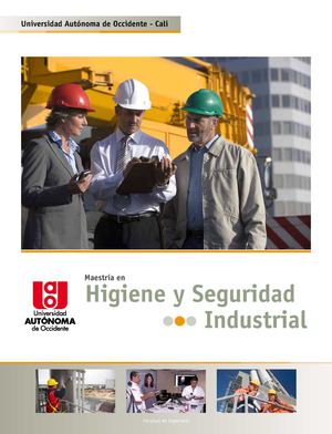 Maestría en Higiene y Seguridad Industrial