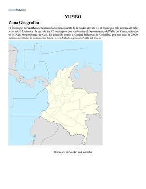 Historia de las primeras empresas en Yumbo