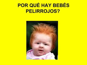 Bebe Pelirrojo