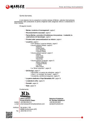 Marlen - Cartella Stampa