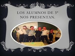 Comic de clase. 3ºde Primaria