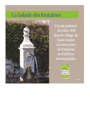 La ballade des fontaines