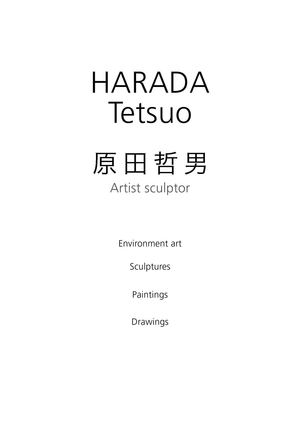 HARADA Sculptor 2012