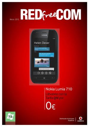 Catálogo Vodafone Redfreecom Marzo 2012