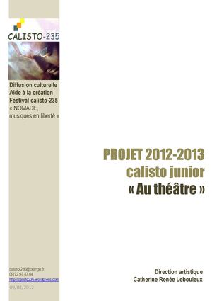 calisto junior saison 2012-2013