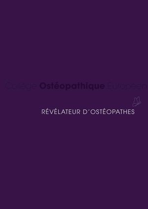 Brochure Collège Ostéopathique Européen