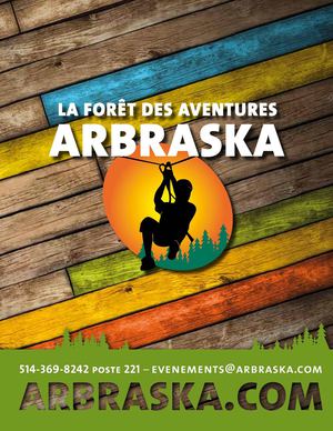 Présentation Akropark Arbraska Évènement