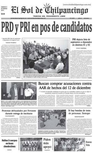 El Sol de Chilpancingo - 3 Marzo 2012