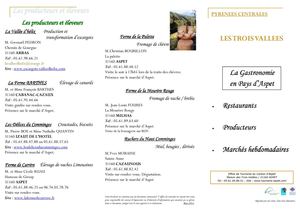 Gastronomie en Pays d'Aspet, Haute-Garonne