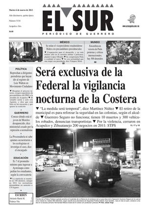 El Sur 6 de marzo de 2012