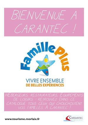 catalogue Famille plus Carantec