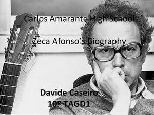 Tribute to Zeca Afonso by Davide Caseiro