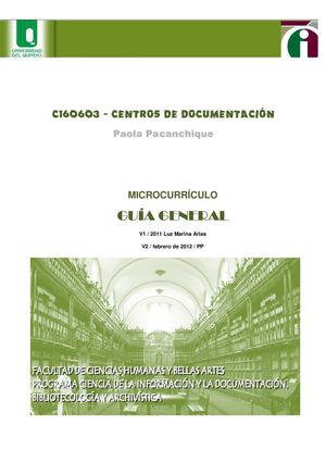 Guía Centros de Documentación