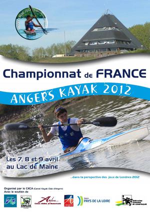 Championnat de France de Kayak 2012 - Angers - CKCA