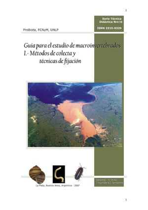 Guía para el estudio de macroinvertebrados