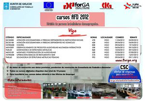 Cursos AFD 2012 de forGA Vigo