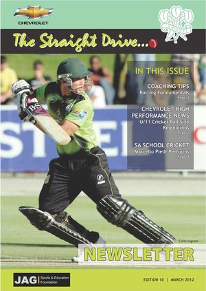 SWD Straight Drive - Edition 10 March 2012