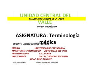 Sesion introductoria