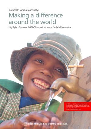 Corporate Social Responsibility | Making a difference around the world