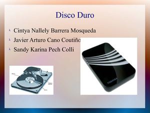 Trabajo del Disco Duro