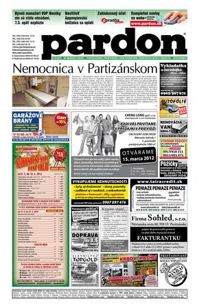 Pardon Topoľčany 10/2012