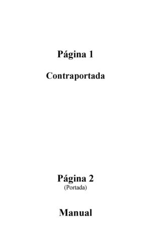 Manual Cómo hacer díptico en Word
