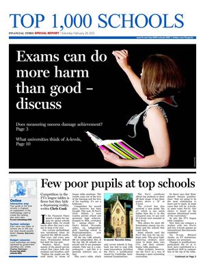 FT Special Report | Top 1,000 schools