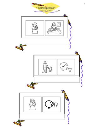 Escribo FRASES de dos elementos