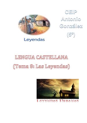 Tema 8 Lengua (Subrayado)